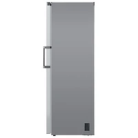 LG 24" 11.4 Cu. Ft. Frost-Free Counter-Depth Column Freezer (LROFC1104V) - Platinum Silver Steel