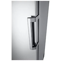 LG 24" 11.4 Cu. Ft. Frost-Free Counter-Depth Column Freezer (LROFC1104V) - Platinum Silver Steel