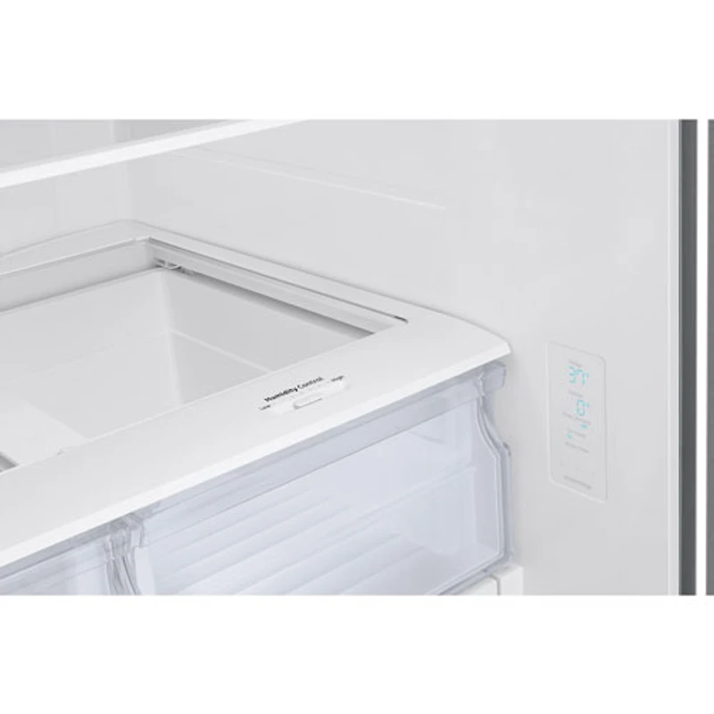 Réfrigérateur deux portes 22 pi³ 30 po avec distributeur d'eau Samsung (RF22A4221SR/AA) - Inox