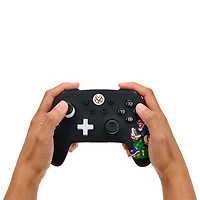 Manette de jeu sans fil Mario Mayhem de PowerA pour Switch - Noir/Rouge - Exclusivité Best Buy