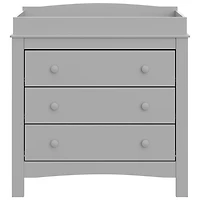 Commode à table à langer avec 3 tiroirs Noah de Graco - Gris galet