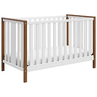 Lit de bébé transformable 4-en-1 Modern Pacific de Storkcraft - Blanc/Bois flotté rétro