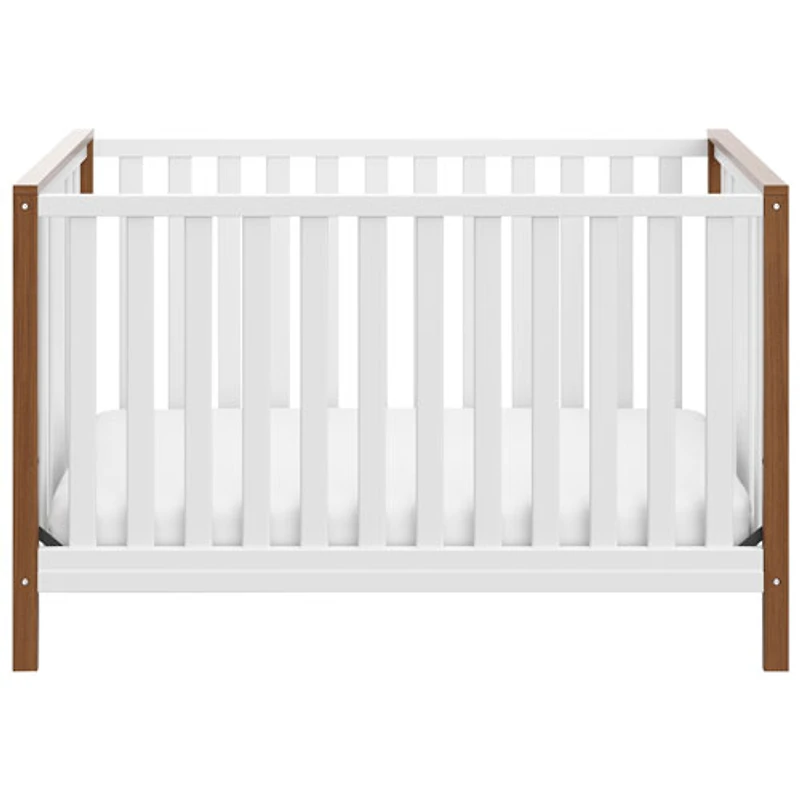 Lit de bébé transformable 4-en-1 Modern Pacific de Storkcraft - Blanc/Bois flotté rétro