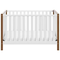 Lit de bébé transformable 4-en-1 Modern Pacific de Storkcraft - Blanc/Bois flotté rétro