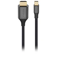Insignia 1.83m (6 ft.) Mini DisplayPort to 4K Ultra HD HDMI Cable - Only at Best Buy