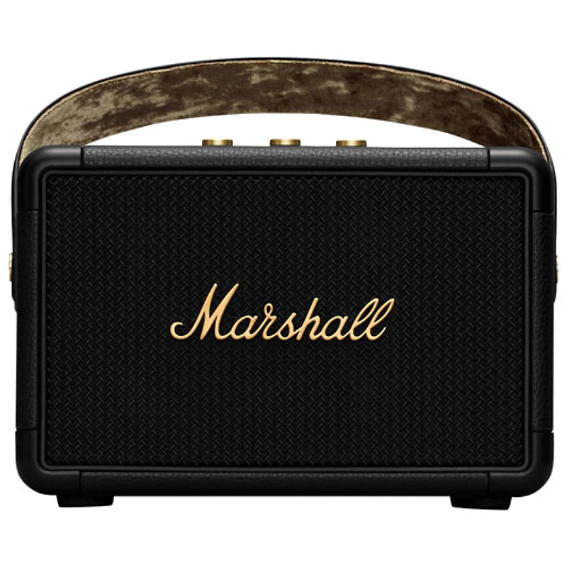 Haut-parleur sans fil Bluetooth Kilburn II de Marshall - Noir/Laiton