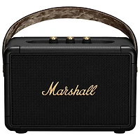 Haut-parleur sans fil Bluetooth Kilburn II de Marshall - Noir/Laiton