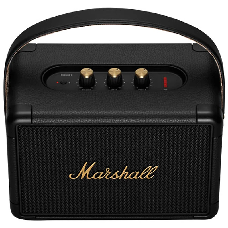 Haut-parleur sans fil Bluetooth Kilburn II de Marshall - Noir/Laiton