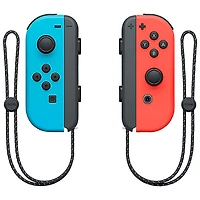 Console Nintendo Switch (Modèle OLED) - Rouge néon/bleu