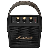 Marshall Stockwell II Splashproof Bluetooth Wireless Speaker - Black/Brass