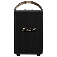 Marshall Tufton Splashproof Bluetooth Wireless Speaker - Black/Brass