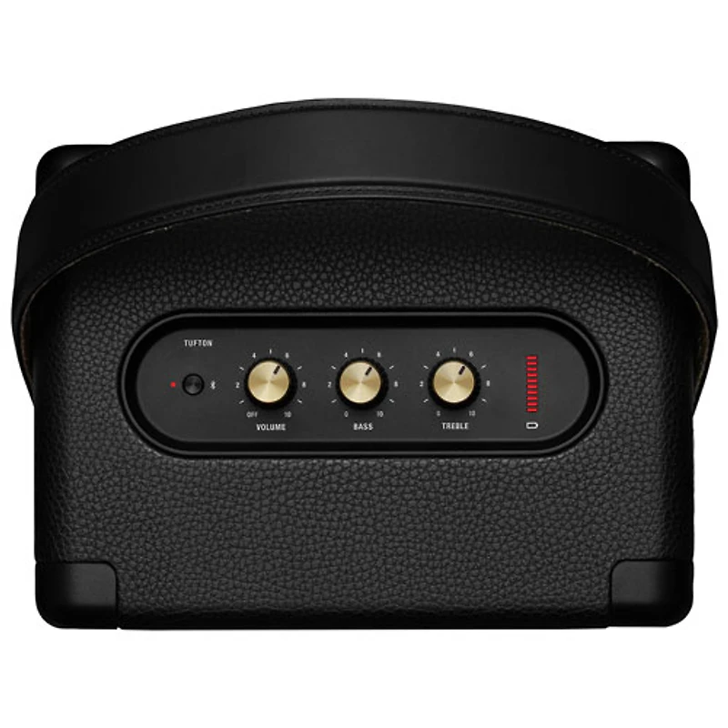 Marshall Tufton Splashproof Bluetooth Wireless Speaker - Black/Brass