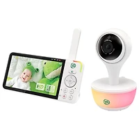 Interphone vidéo Wi-Fi 5 po de LeapFrog avec vision nocturne, zoom et audio bidirectionnel (LF815HD)