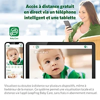 LeapFrog 5" Video Wi-Fi Baby Monitor with Night Vision, Zoom & 2-Way Audio (LF815HD)