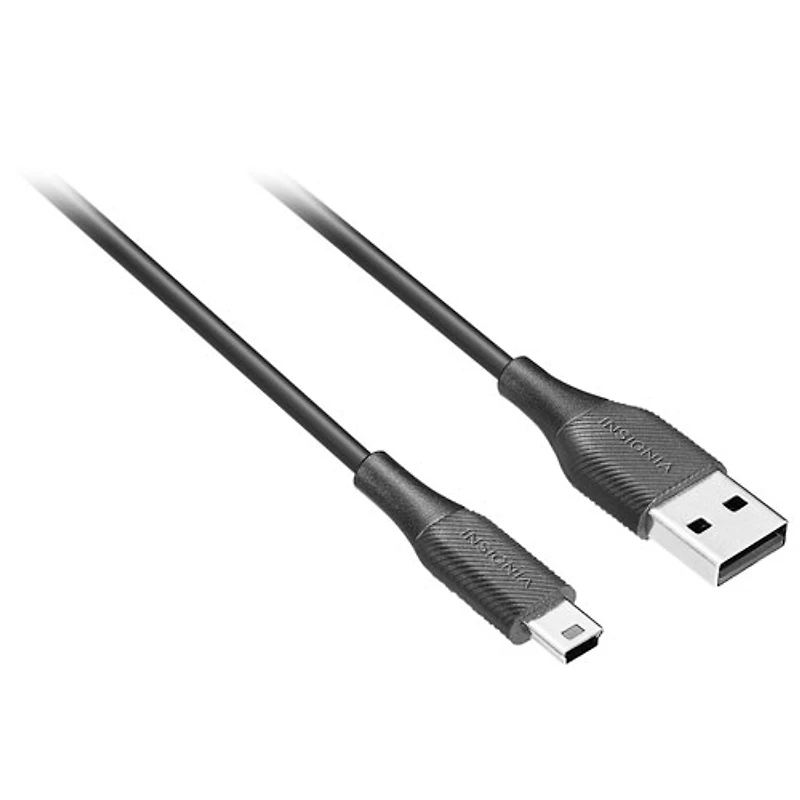 Câble USB-A à Mini USB de 1,8 m (6 pi) d'Insignia (NS-PC2AMU6-C)