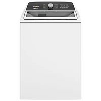 Laveuse à chargement par le haut HE de 5,4 pi³ de Whirlpool (WTW5057LW) - Blanc