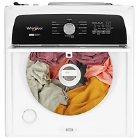 Laveuse à chargement par le haut HE de 5,4 pi³ de Whirlpool (WTW5057LW) - Blanc