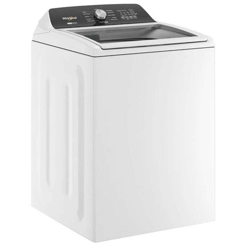 Laveuse à chargement par le haut HE de 5,4 pi³ de Whirlpool (WTW5057LW) - Blanc