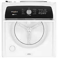 Laveuse à chargement par le haut HE de 5,4 pi³ de Whirlpool (WTW5057LW) - Blanc