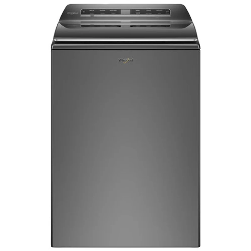 Laveuse à chargement par le haut haute efficacité 6,0 pi³ de Whirlpool (WTW8127LC) - Ombre chromée