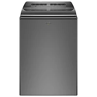 Laveuse à chargement par le haut haute efficacité 6,0 pi³ de Whirlpool (WTW8127LC) - Ombre chromée