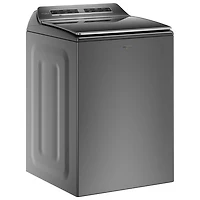 Laveuse à chargement par le haut haute efficacité 6,0 pi³ de Whirlpool (WTW8127LC) - Ombre chromée