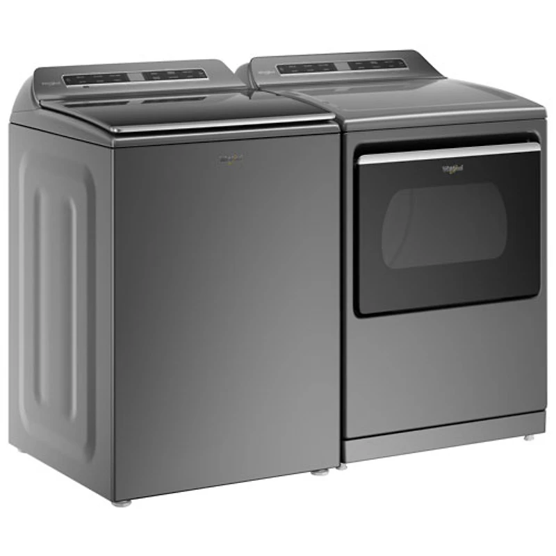 Laveuse à chargement par le haut haute efficacité 6,0 pi³ de Whirlpool (WTW8127LC) - Ombre chromée