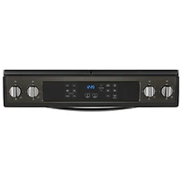 Whirlpool 30" 5.0 Cu. Ft. Self-Clean Slide-In Gas Range (WEG515S0LV) - Black Stainless