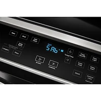 Cuisinière électrique encastrable four autonettoyant 4,8 pi³ 30 po de Whirlpool (YWEE515S0LS) - Inox