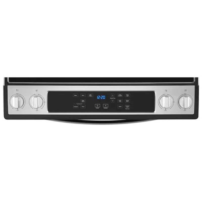Cuisinière électrique encastrable four autonettoyant 4,8 pi³ 30 po de Whirlpool (YWEE515S0LS) - Inox
