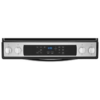 Cuisinière électrique encastrable four autonettoyant 4,8 pi³ 30 po de Whirlpool (YWEE515S0LS) - Inox