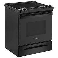 Whirlpool 30" 4.8 Cu. Ft. Self-Clean Slide-In Electric Range (YWEE515S0LB) - Black