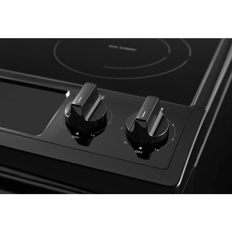 Whirlpool 30" 4.8 Cu. Ft. Self-Clean Slide-In Electric Range (YWEE515S0LB) - Black