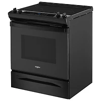 Whirlpool 30" 4.8 Cu. Ft. Self-Clean Slide-In Electric Range (YWEE515S0LB) - Black