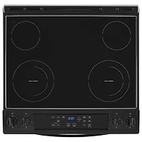 Cuisinière électrique encastrable 30 po four autonett. 30 po 4,8 pi³ Whirlpool (YWEE515S0LB) - Noir