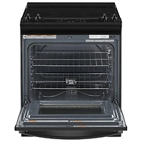 Whirlpool 30" 4.8 Cu. Ft. Self-Clean Slide-In Electric Range (YWEE515S0LB) - Black