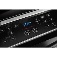 Whirlpool 30" 4.8 Cu. Ft. Self-Clean Slide-In Electric Range (YWEE515S0LB) - Black