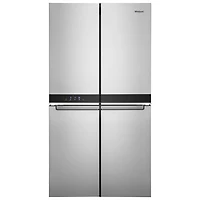 Whirlpool 36" 19.4 Cu. Ft. French Door Counter Depth Refrigerator with Ice Dispenser (WRQA59CNKZ) - Stainless Steel