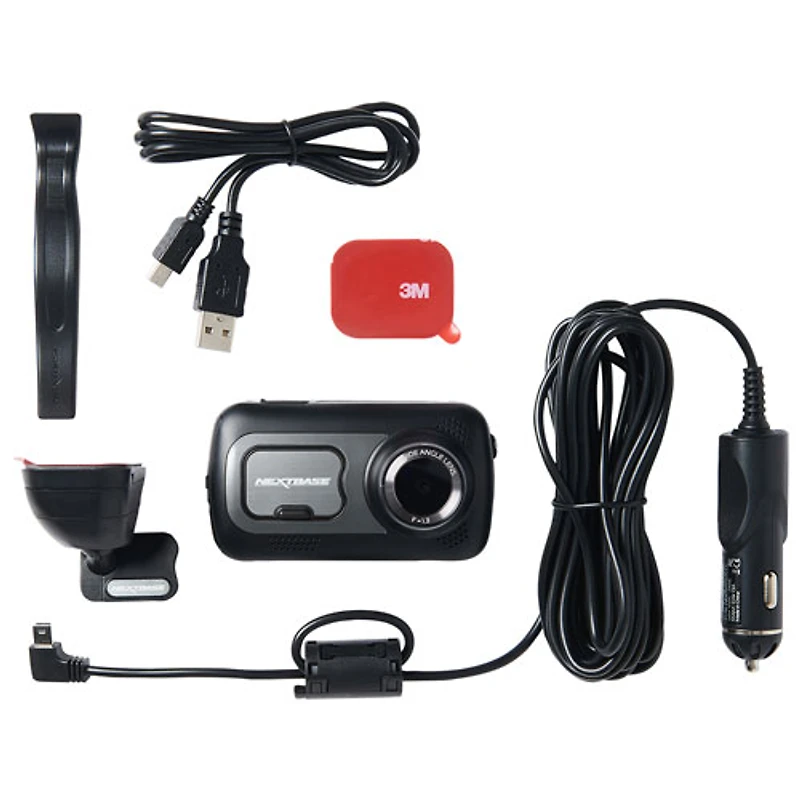 Nextbase 522XR 1440p QHD Dash Cam with Rear View Camera - Only at Best Buy