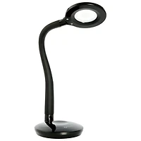 Lampe de bureau DEL traditionnelle Soft Touch d'OttLite - Noir