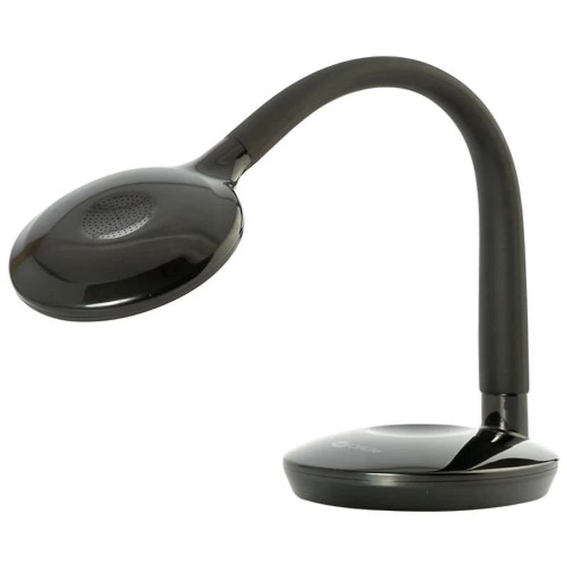 Lampe de bureau DEL traditionnelle Soft Touch d'OttLite - Noir
