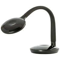 Lampe de bureau DEL traditionnelle Soft Touch d'OttLite - Noir