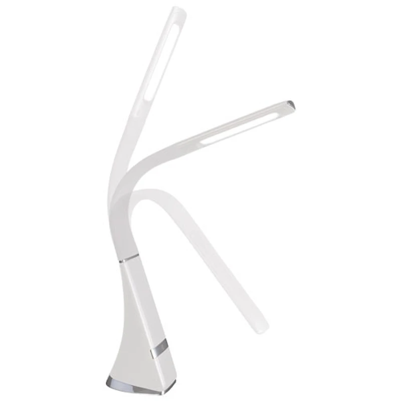 Lampe de bureau DEL traditionnelle ClearSun Recharge d'OttLite - Blanc