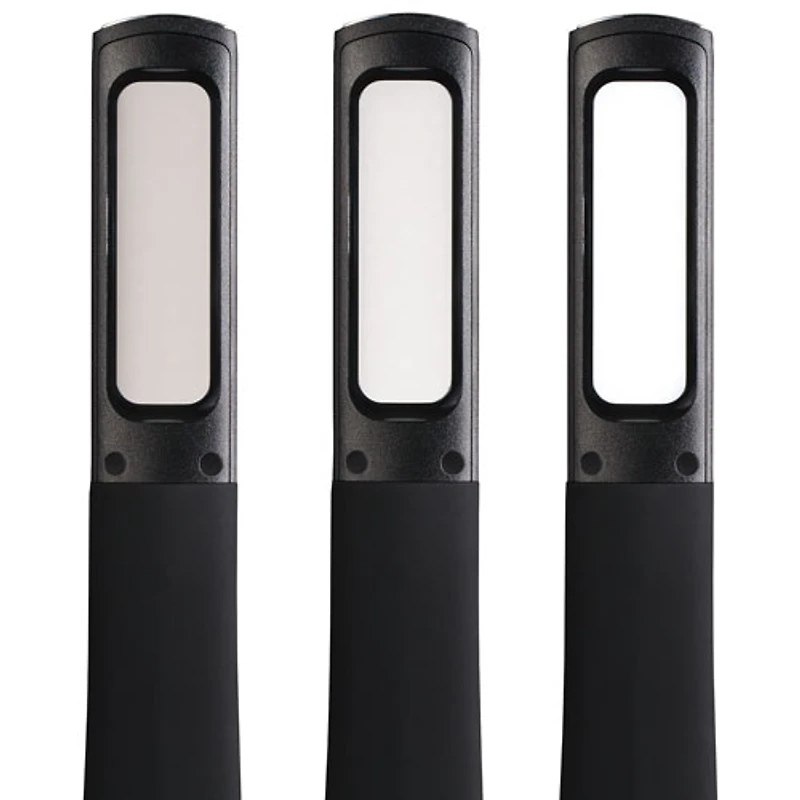 Lampe de bureau DEL traditionnelle ClearSun Recharge d'OttLite - Noir