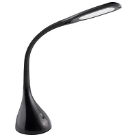 Lampe de bureau DEL traditionnelle Creative Curves d'OttLite - Noir