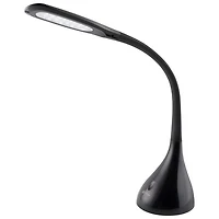 Lampe de bureau DEL traditionnelle Creative Curves d'OttLite - Noir