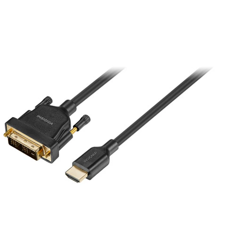 Câble HDMI à DVI de 1,8 m (6 pi) d'Insignia (NS-PCHDDV6-C)