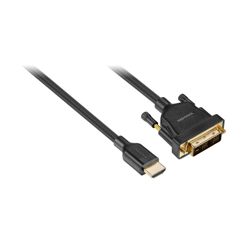 Câble HDMI à DVI de 1,8 m (6 pi) d'Insignia (NS-PCHDDV6-C)