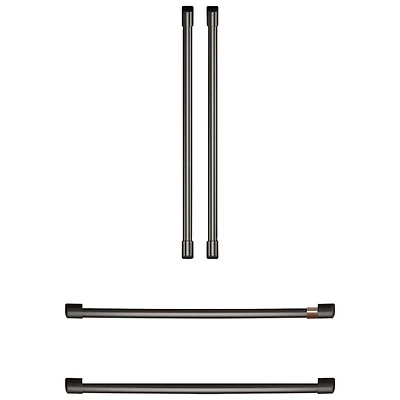 Café Refrigerator Handle Kit - Brushed Black