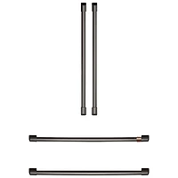 Café Refrigerator Handle Kit - Brushed Black